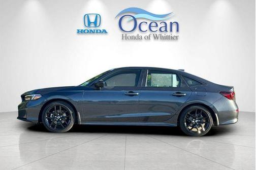 Meteorite Gray Metallic 2026 Honda Civic Hybrid Sport