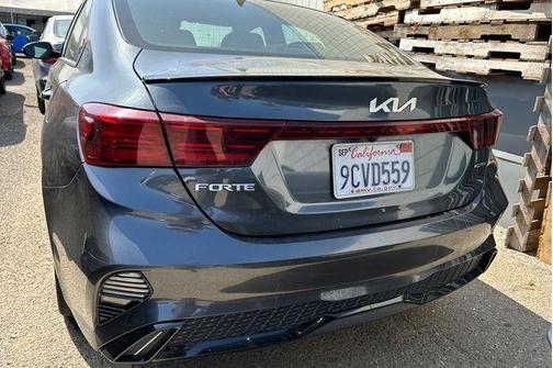 Gravity Gray 2023 Kia Forte GT-Line