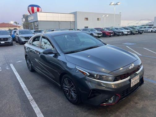 Gravity Gray 2023 Kia Forte GT-Line