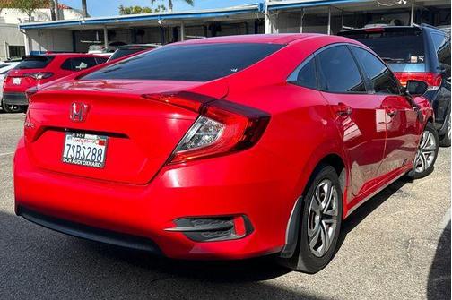 Rallye Red 2016 Honda Civic LX