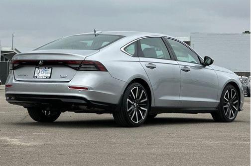 Solar Silver Metallic 2026 Honda Accord Hybrid Touring