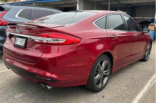 Ruby Red Metallic Tinted Clearcoat 2017 Ford Fusion Sport