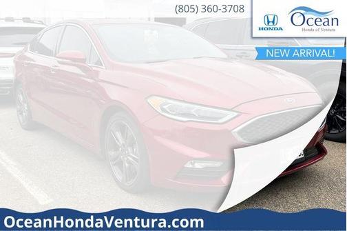 Ruby Red Metallic Tinted Clearcoat 2017 Ford Fusion Sport