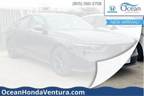 Crystal Black Pearl 2025 Honda Accord SE