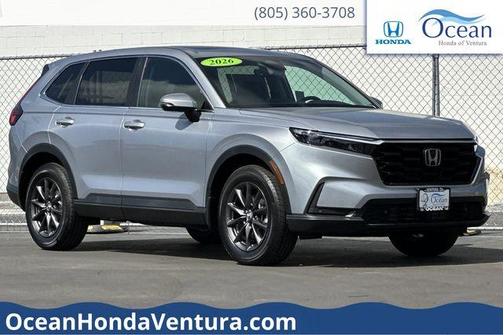 Solar Silver Metallic 2026 Honda CR-V EX-L