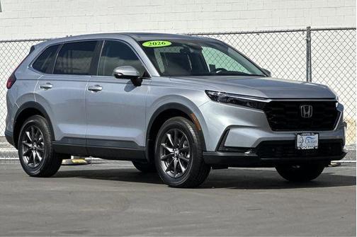 Solar Silver Metallic 2026 Honda CR-V EX-L