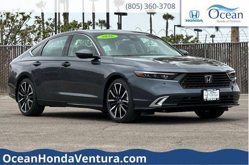 Meteorite Gray Metallic 2026 Honda Accord Hybrid Touring