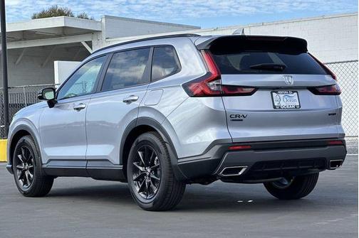 Solar Silver Metallic 2026 Honda CR-V Hybrid Sport