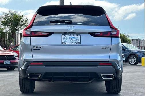 Solar Silver Metallic 2026 Honda CR-V Hybrid Sport