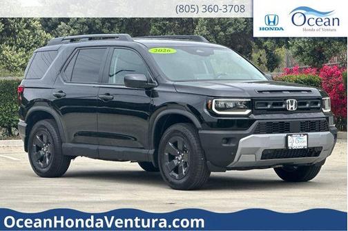 Crystal Black Pearl 2026 Honda Passport RTL
