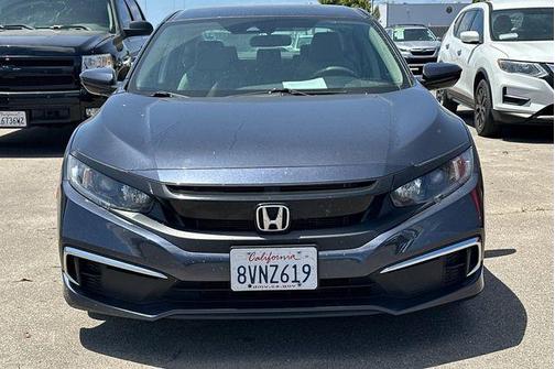 Gray 2021 Honda Civic LX