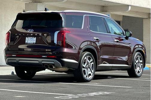 Burgundy 2024 Hyundai PALISADE Limited