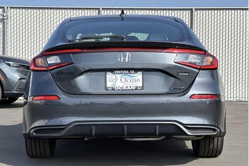 Meteorite Gray Metallic 2026 Honda Civic Hybrid Sport Touring