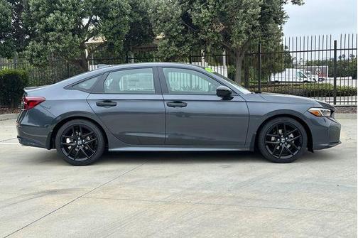 Meteorite Gray Metallic 2026 Honda Civic Sport