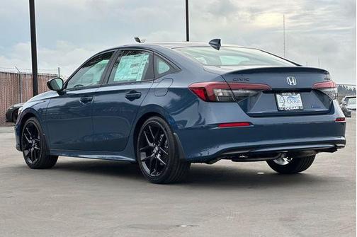 Blue Lagoon 2026 Honda Civic Hybrid Sport