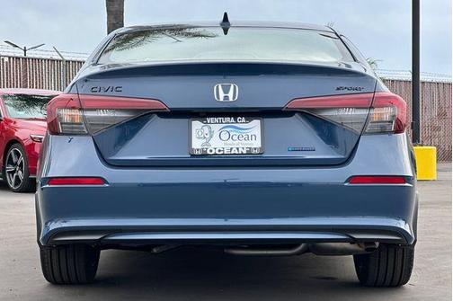 Blue Lagoon 2026 Honda Civic Hybrid Sport