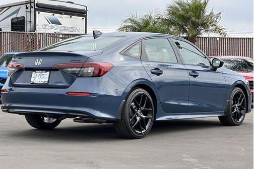 Blue Lagoon 2026 Honda Civic Hybrid Sport