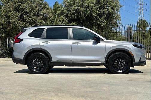 Solar Silver Metallic 2026 Honda CR-V Hybrid Sport