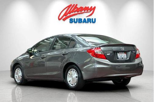 Silver 2012 Honda Civic HF