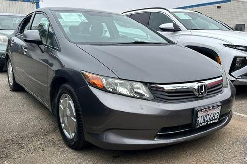 Silver 2012 Honda Civic HF