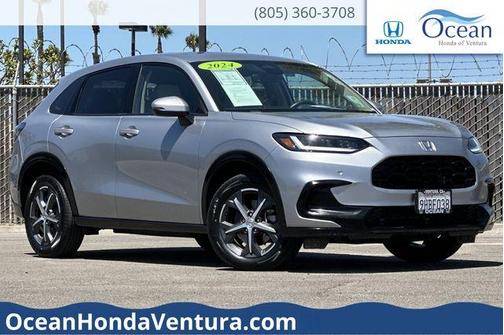 Lunar Silver Metallic 2024 Honda HR-V EX-L