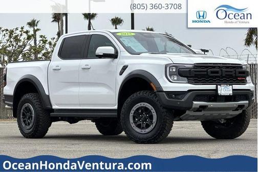 Oxford White 2025 Ford Ranger Raptor