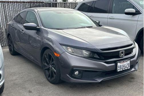 Gray 2020 Honda Civic Sport