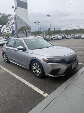 Lunar Silver Metallic 2024 Honda Civic LX