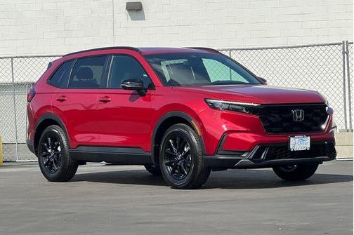 Radiant Red Metallic 2026 Honda CR-V Hybrid Sport