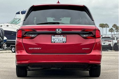 Red 2023 Honda Odyssey Sport