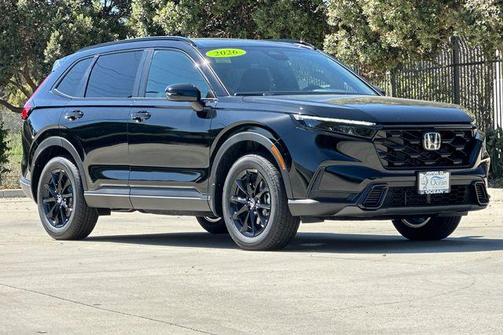 Crystal Black Pearl 2026 Honda CR-V Hybrid Sport