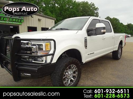 Star White Metallic Tri-Coat 2022 Ford F-250 Lariat