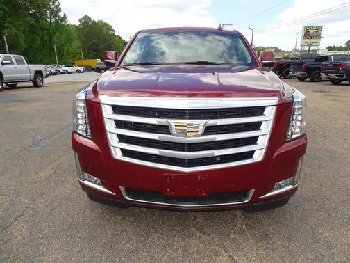 Red 2017 Cadillac Escalade ESV Premium Luxury