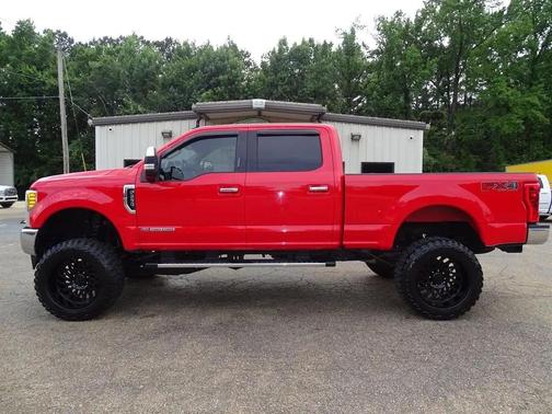 Red 2017 Ford F-250