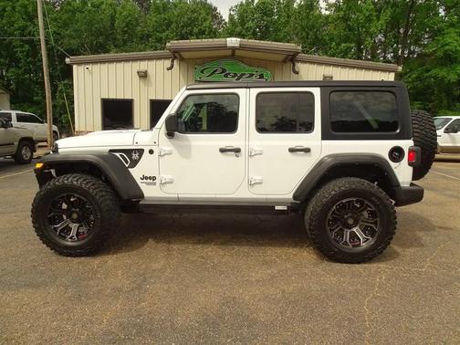 Bright White Clearcoat 2021 Jeep Wrangler Unlimited Sport