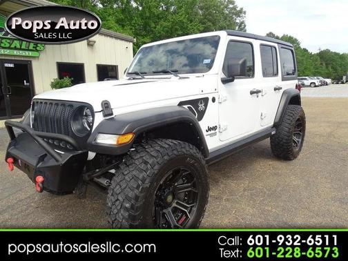 Bright White Clearcoat 2021 Jeep Wrangler Unlimited Sport