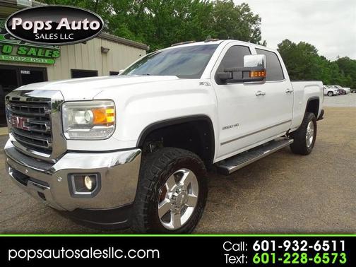 Summit White 2016 GMC Sierra 2500 SLT