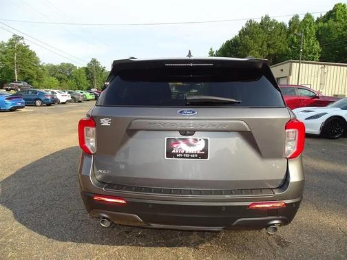 Grey 2021 Ford Explorer XLT