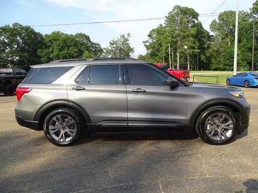 Grey 2021 Ford Explorer XLT