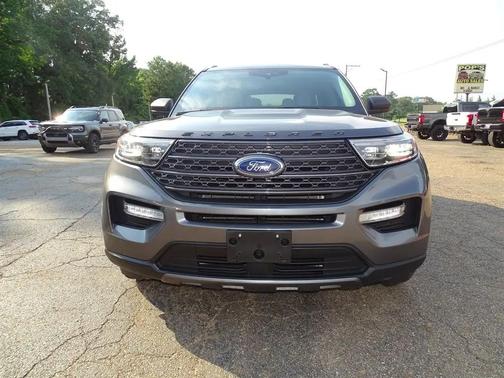 Grey 2021 Ford Explorer XLT