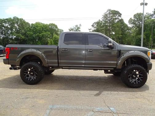 Grey 2018 Ford F-250 Platinum