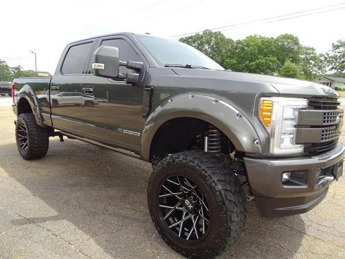 Grey 2018 Ford F-250 Platinum
