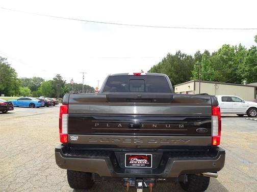 Grey 2018 Ford F-250 Platinum