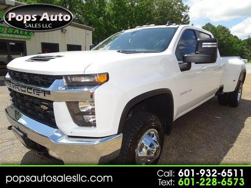 Summit White 2022 Chevrolet Silverado 3500 LT