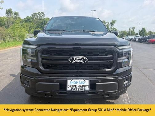 Agate Black Metallic 2025 Ford F-150 Lariat