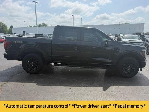 Agate Black Metallic 2025 Ford F-150 Lariat
