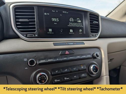 Pacific Blue 2021 Kia Sportage LX