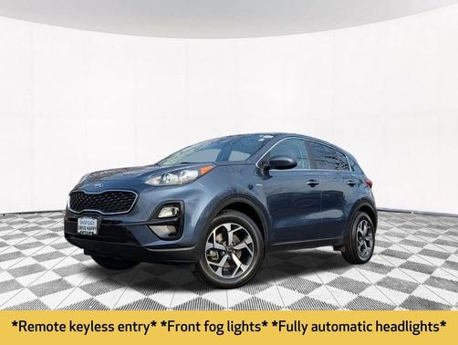 Pacific Blue 2021 Kia Sportage LX