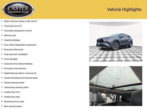 2021 Toyota Highlander Platinum