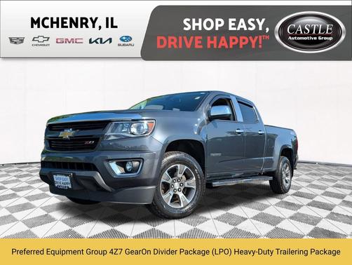 Cyber Gray Metallic 2015 Chevrolet Colorado Z71